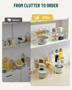 Bobomoment Acrylic Cabinet Organizer, Spice Rack Organizer - Image 7