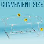 Foldable Chafing Wire Rack Buffet Stand - Image 2