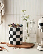 Checkered Kitchen Utensil Holder - Image 5
