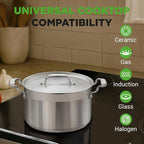 NutriChef 5-Quart Stainless Steel Stockpot - Image 7