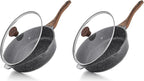 SENSARTE Nonstick Deep Frying Pan Skillet, 12-inch Saute Pan by SENSARTE