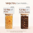 ComSaf Airtight Glass Storage Canister - Image 3