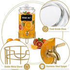 Drink Dispensers for Parties 1 Gallon, Bevarage Dispenser - Image 2
