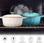Enameled Cast Iron Dutch Oven - Image 5