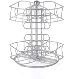 Nifty Tea Bag Spinning Carousel – 6 Compartments, Spins 360-Degrees, Lazy Susan - Image 2