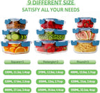 HOMBERKING Glass Food Storage Containers - Image 2