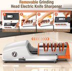 Replaceable Sharpener Electric Knife Sharpener, 3-Stage - Image 3