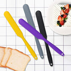 4pcs Silicone Spatula Set Heat Resistant Cake Cream Butter Spatulas Mixing - Image 5
