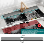 eormoe 30 inch Kitchen Faucet Absorbent Mat - Image 4