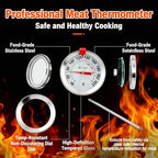 Instant Read Meat Thermometer 2'' Cooking Thermometer Kitchen Thermometer - Image 3