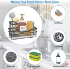Sponge Holder for Kitchen Caddy Sink Organizer - Image 2