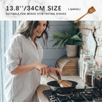Wooden Spoons for Cooking, Nonstick Cooking Utensil Set - Image 3