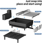Expandable Dish Rack with Drainboard - Image 6