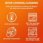 Hisencn Enameled Cast Iron Cookware Set - Image 8