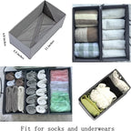Bructhun Sock Drawer Organizer 9 Pack - Image 4