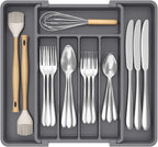 Lifewit Silverware Drawer Organizer, Expandable Utensil Tray by Lifewit