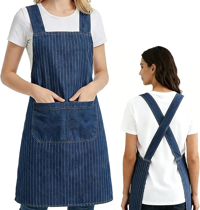 Adult Jour Apron, Lightweight Cotton Apron by Unknown