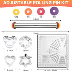 Stainless Steel Rolling Pin - Image 5