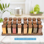 Yangbaga 24Pcs Glass Spice Jars - Image 7