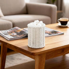 Rattan Jars, Rattan Desk Organizer, Bathroom Essentials Accessories Decor - Image 7