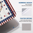 4th of July Patriotic Dish Drying Mat - Image 4