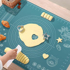 Silicone Pastry Mat 28" x 20" Extra Thick Non Stick Baking Mat - Image 7