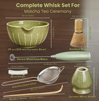 Matcha Whisk Set with Matcha Bowl - Image 3