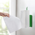 Magnetic Paper Towel Holder for Fridge Green, Heavy Duty Strong Magnet Backing - Image 3