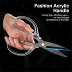 Kitchen Shears Scissors&Sharp Scissors, ARCHIKING 7.7inch Black Titanium Plated - Image 5