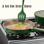 CAROTE Pots and Pans Set Non stick, Dishwasher/Oven Safe, Cookware Set - Image 6