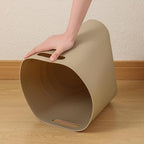 rejomiik Small Trash Can, Slim Garbage Can Plastic Waste Basket - Image 7