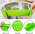 2 Pcs Clip on Strainer, Pot Strainer - Image 4