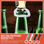 Ziliny 24 Pcs Bottle Opener Keychain Bulk Wine Bottle Beer Opener Keychain - Image 4
