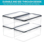 Vtopmart Airtight Food Storage Containers - Image 5