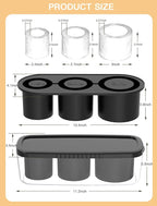 Ice Cube Tray for Tumbler Cup 30Oz-40Oz, Easy Fill and Release Ice Maker for - Image 3