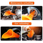 5 Pcs Plastic Long Neck Oil Funnel - Image 6