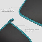 2Pcs Cotton and Neoprene Oven Pads Pot Holders - Image 3