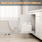 ANASTA Single Pull Out Trash Can Under Cabinet 7-13 Gal, Heavy Duty Under Sink - Image 4
