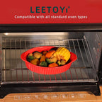 LEETOYI Porcelain Small Oval Au Gratin Pans, Baking Dish Set - Image 3