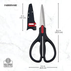 Farberware Self-Sharpening Stainless Steel All-Purpose Shears - Image 3