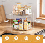 LAMU 2 Tier Lazy Susan Turntable Organizer - Image 2