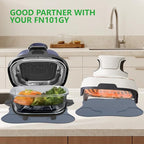 2Pcs Silicone Heat Resistant Mat & Splatter Shield, Foldable Silicone Mat and - Image 7