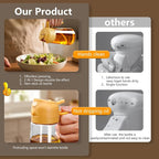 SWEET VIEW Oil Sprayer for Cooking, 16oz/470ml 2 In 1 Glass Olive Oil Sprayr & - Image 6