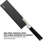 Babish 14-Piece Full Tang Forged Kitchen Knife Set – High-Carbon 1.4116 German - Image 7