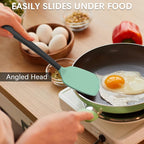 Coukre 2 Pack Silicone Spatula Set, High Heat Resistant, BPA Free Kitchen - Image 4