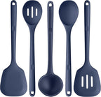 Silicone Kitchen Cooking Utensil Set: U-Taste High Heat Resistant 13.6in by U-Taste