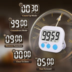 6 Pack Digital Kitchen Timer Small Classroom Timers - Image 7