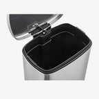 QUALIAZERO 50L / 13 Gallon Stainless Steel Step-On Kitchen Trash Can Soft-Close - Image 7