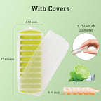 Water Bottle Silicone Ice Cube Tray by Lily's Home - Image 2
