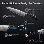 15 PC Magnetic Knife Sets for Kitchen - Image 4